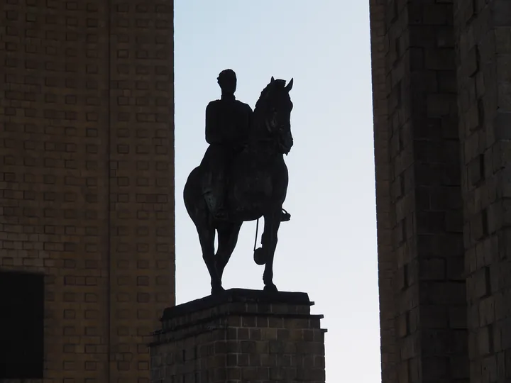 King Albert I-monument in Newport (Belgium)